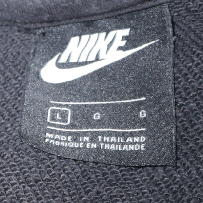 Mens UK Size L Nike Black Pullover Hoodie