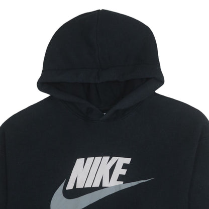 Mens UK Size L Nike Black Pullover Hoodie