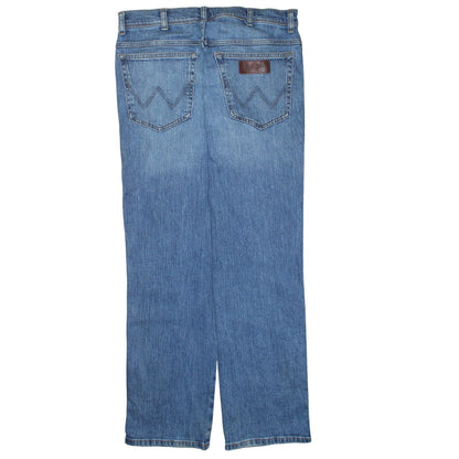 Mens UK Size M Wrangler Regular Fit Straight Jeans