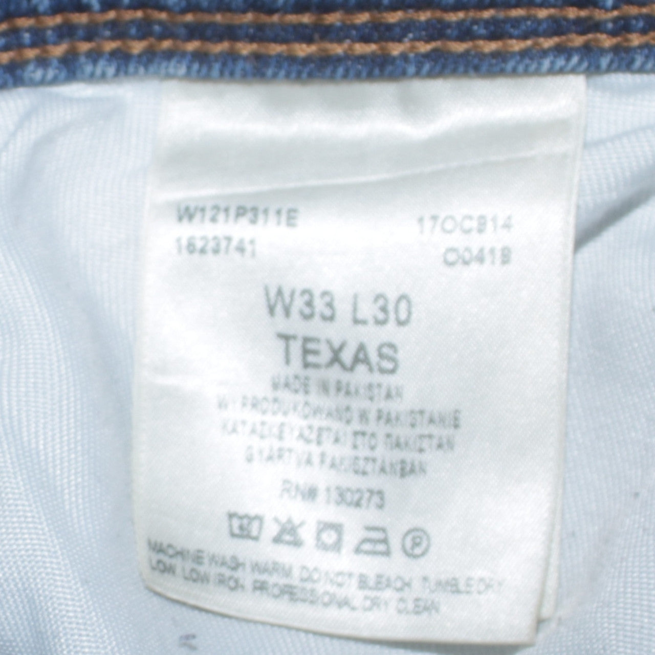 Mens UK Size M Wrangler Regular Fit Straight Jeans