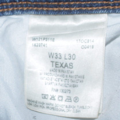 Mens UK Size M Wrangler Regular Fit Straight Jeans