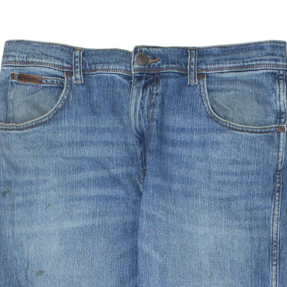 Mens UK Size M Wrangler Regular Fit Straight Jeans