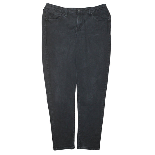 Womens UK Size 33 Levi's Slim Fit Skinny Black Jeans