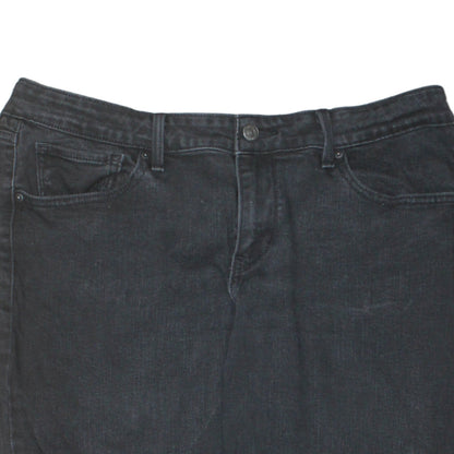 Womens UK Size 33 Levi's Slim Fit Skinny Black Jeans