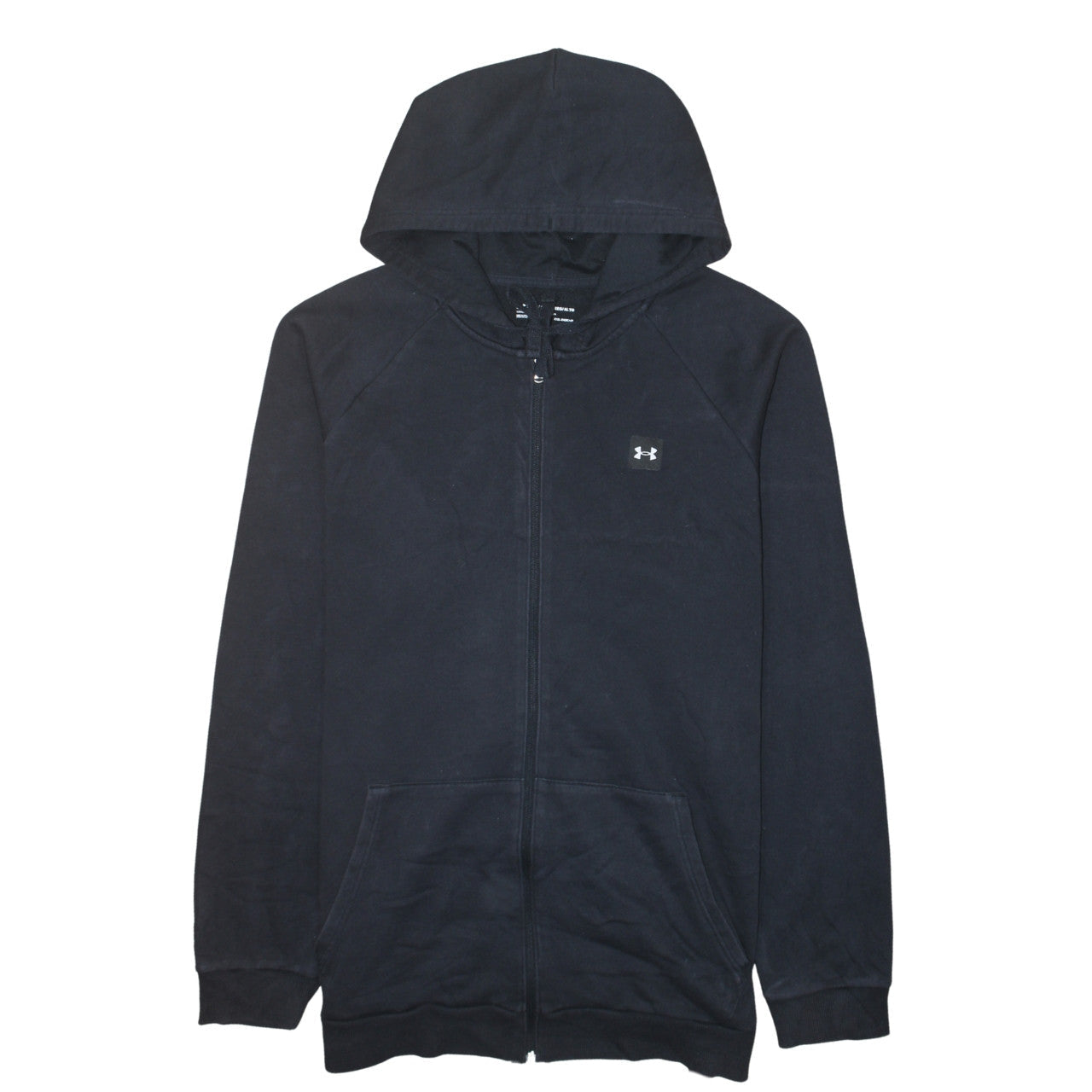 Mens UK Size 3XLT Under armour Black Full Zip Hoodie