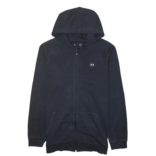 Mens UK Size 3XLT Under armour Black Full Zip Hoodie