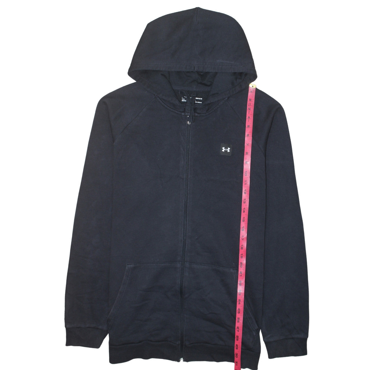 Mens UK Size 3XLT Under armour Black Full Zip Hoodie
