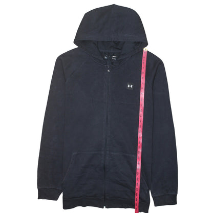 Mens UK Size 3XLT Under armour Black Full Zip Hoodie