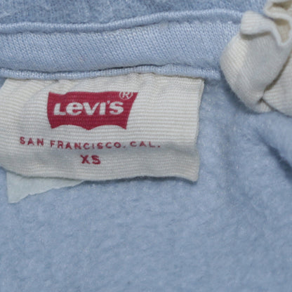 Womens UK Size XS Levi's Blue Pullover Hoodie