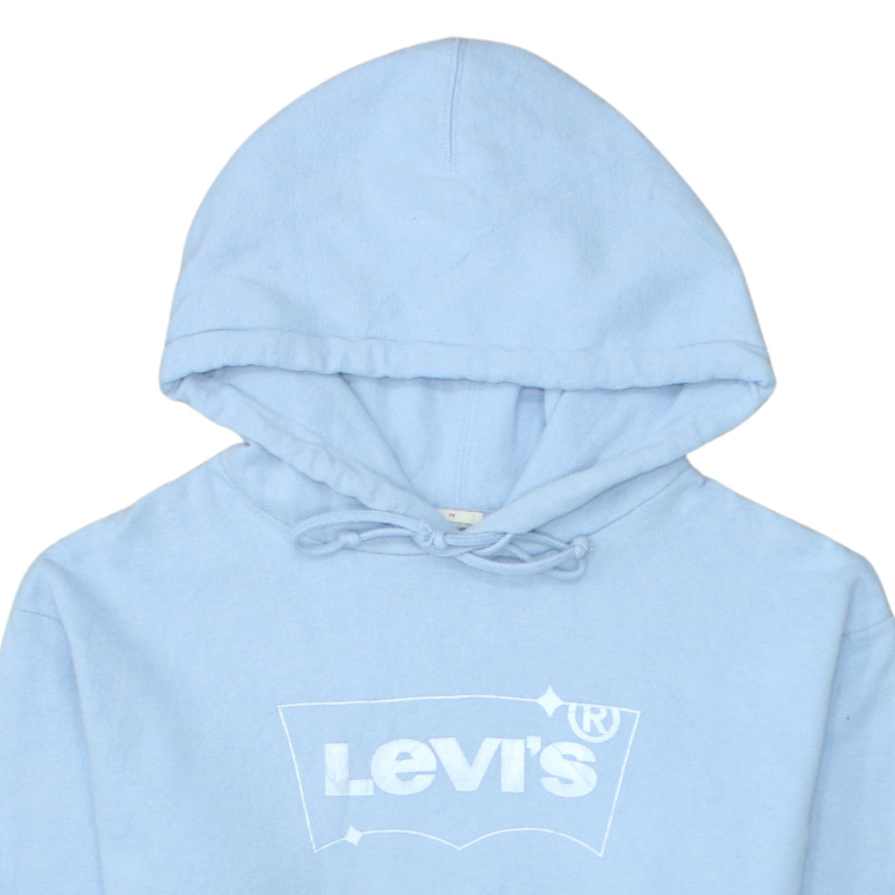 Womens UK Size XS Levi's Blue Pullover Hoodie