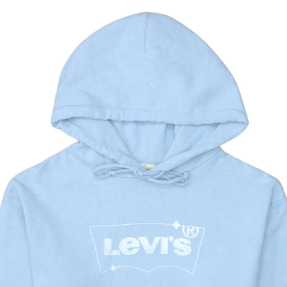 Womens UK Size XS Levi's Blue Pullover Hoodie
