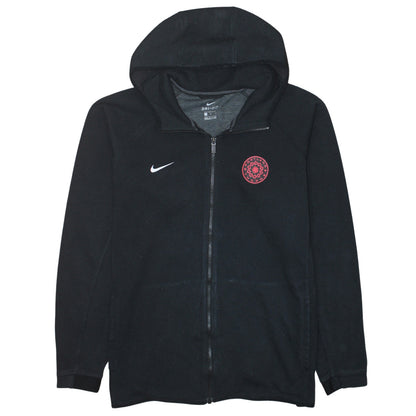 Mens UK Size L Nike Black Full Zip Hoodie