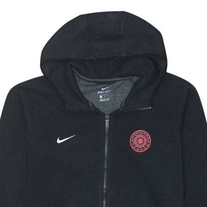 Mens UK Size L Nike Black Full Zip Hoodie