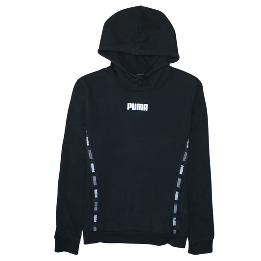 Womens UK Size L PUMA Black Pullover Hoodie