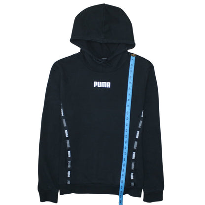 Womens UK Size L PUMA Black Pullover Hoodie