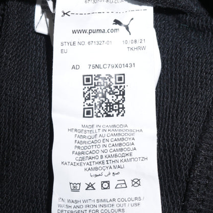Womens UK Size L PUMA Black Pullover Hoodie