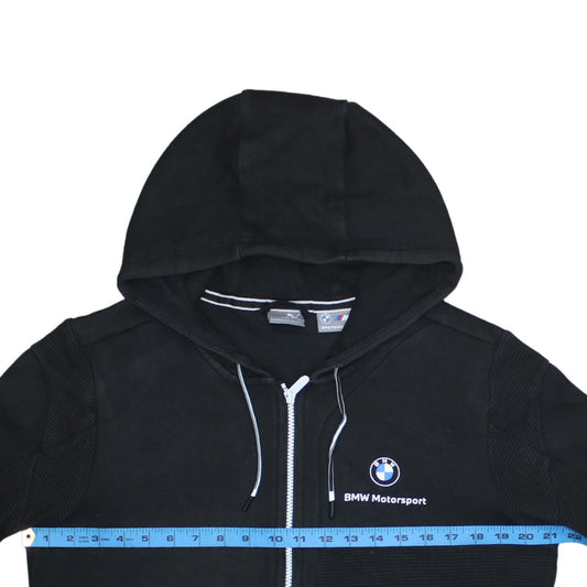 Mens UK Size S PUMA Black Full Zip Hoodie