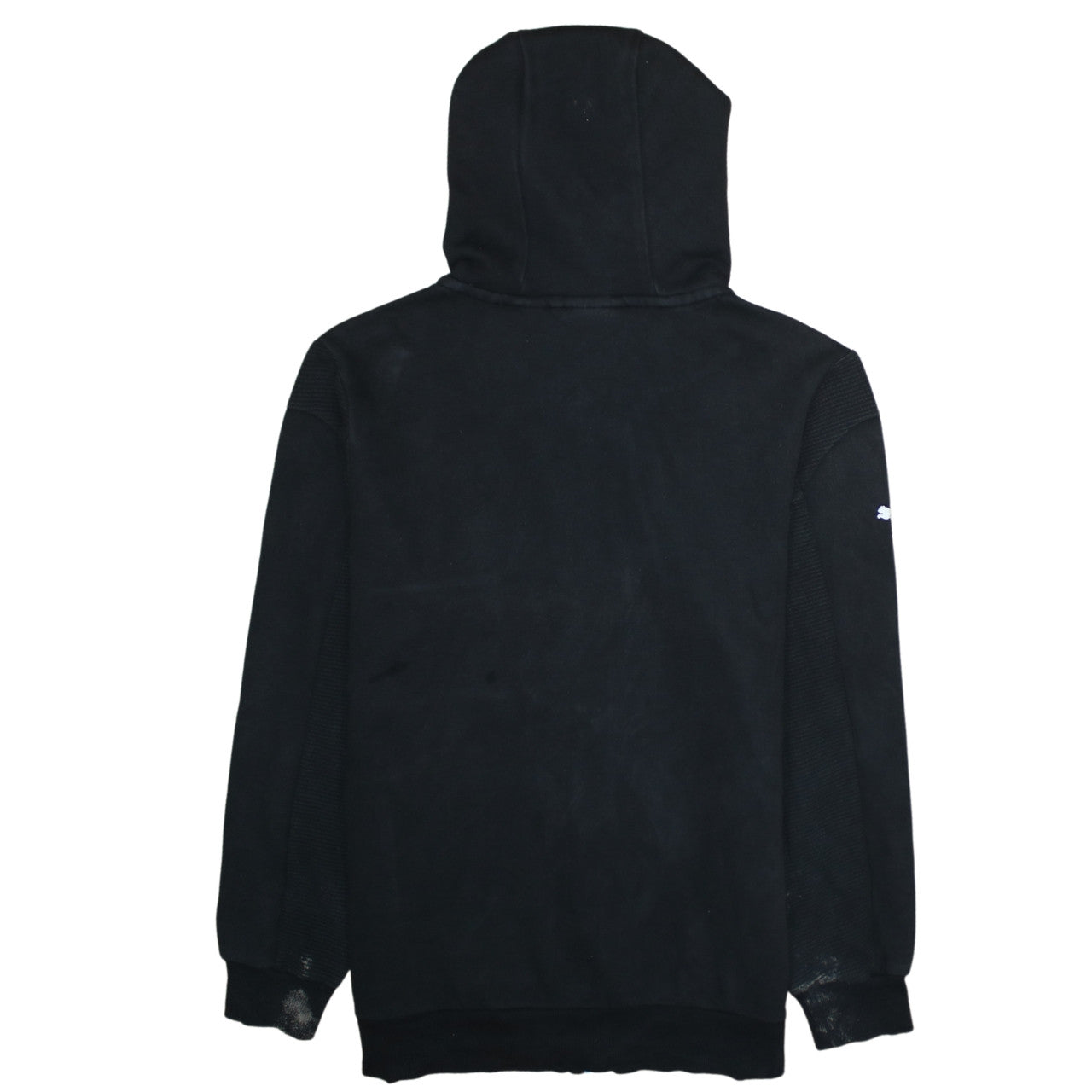 Mens UK Size S PUMA Black Full Zip Hoodie