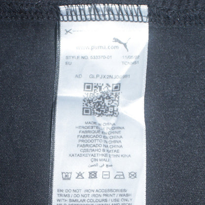 Mens UK Size S PUMA Black Full Zip Hoodie