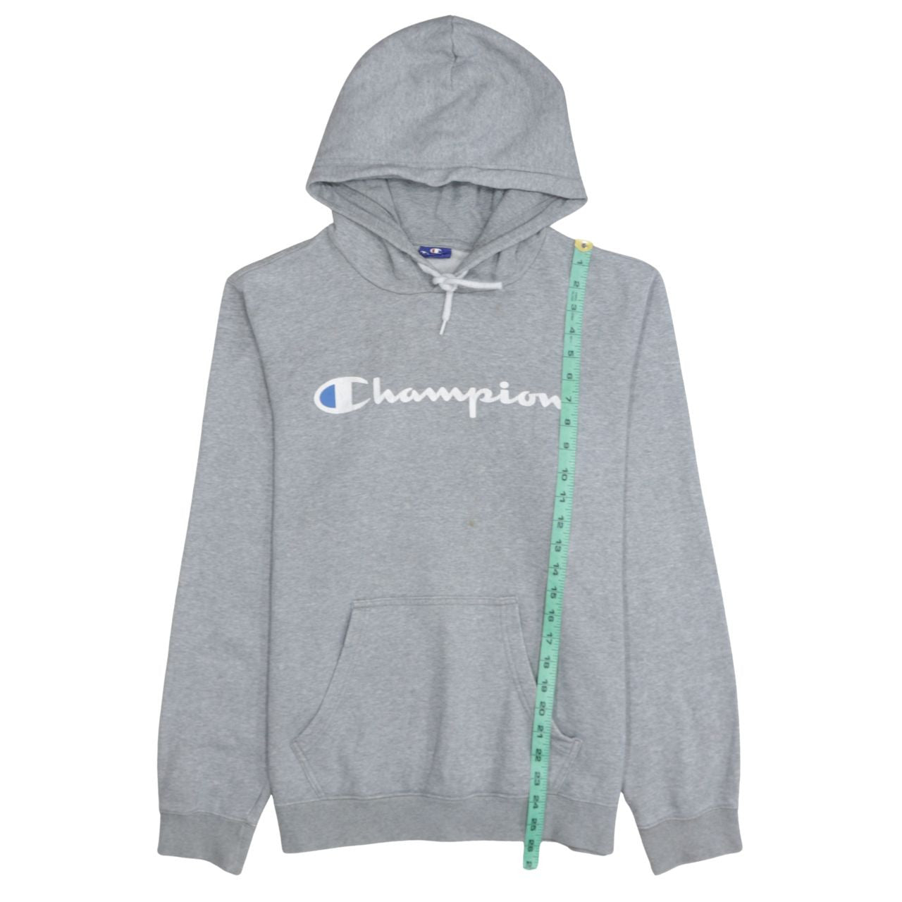 Mens UK Size M Champion Grey Pullover Hoodie