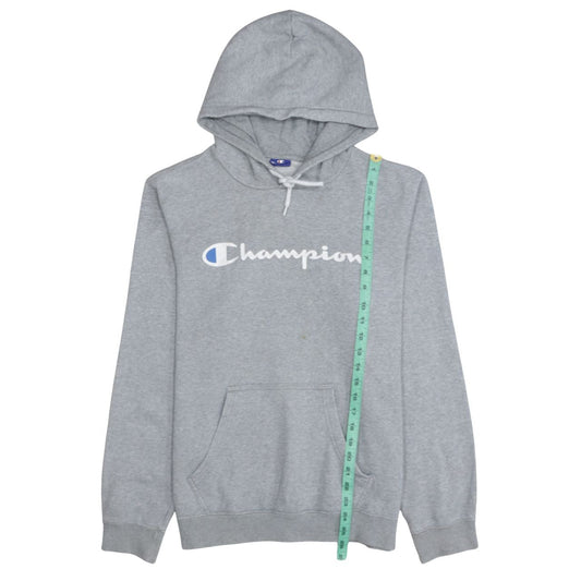 Mens UK Size M Champion Grey Pullover Hoodie