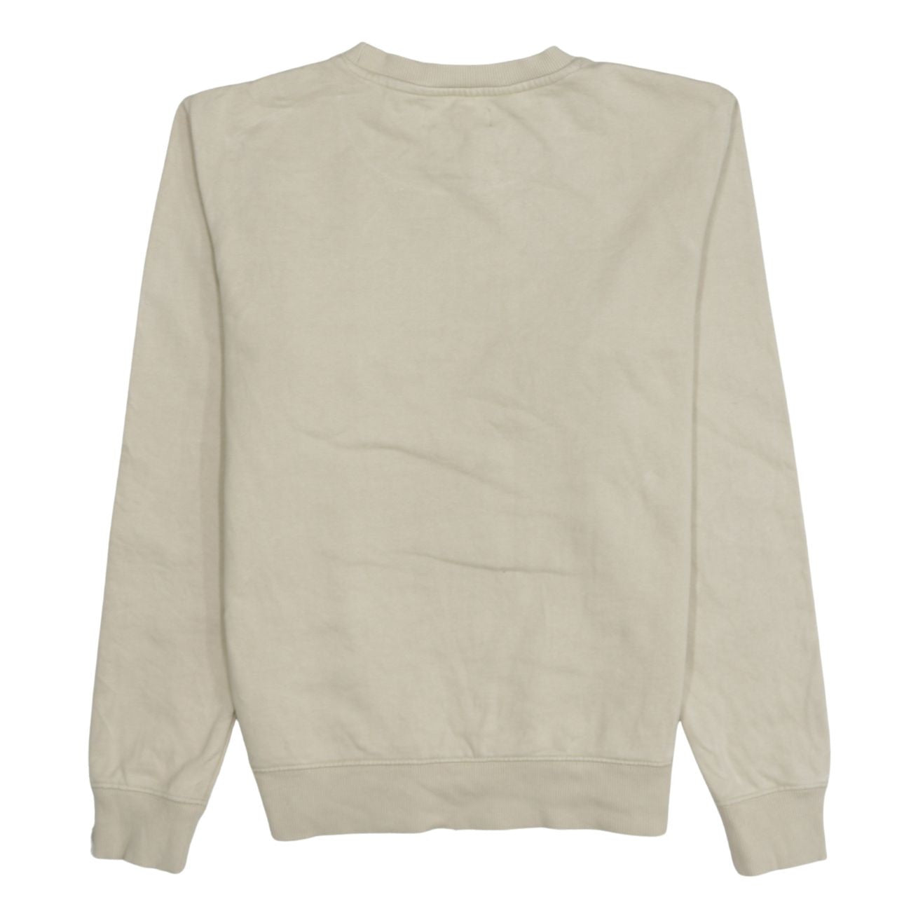 Mens UK Size S Calvin Klein Jeans Beige Pullover Sweatshirt