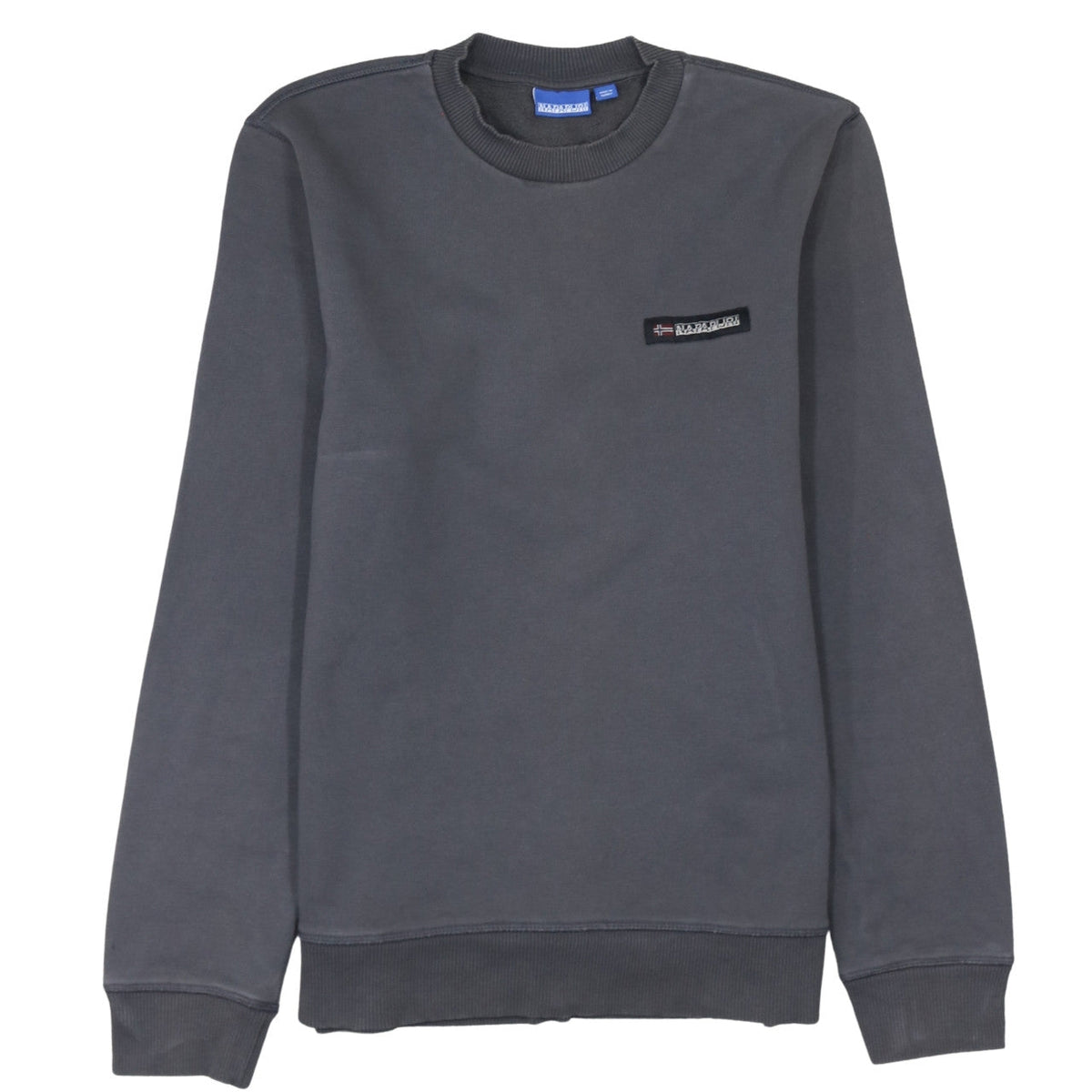 Mens UK Size S Napapijri Grey Pullover Sweatshirt