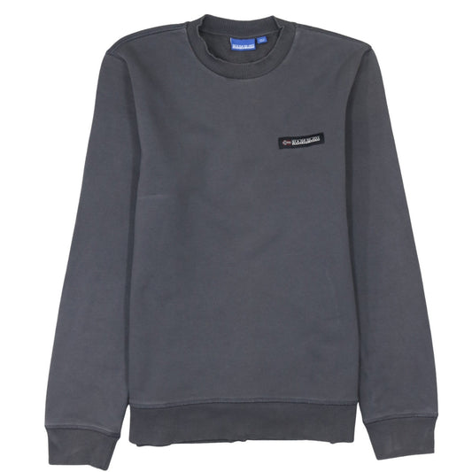 Mens UK Size S Napapijri Grey Pullover Sweatshirt