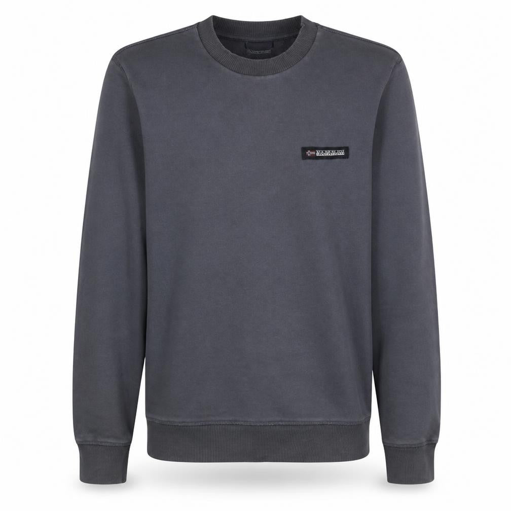 Mens UK Size S Napapijri Grey Pullover Sweatshirt