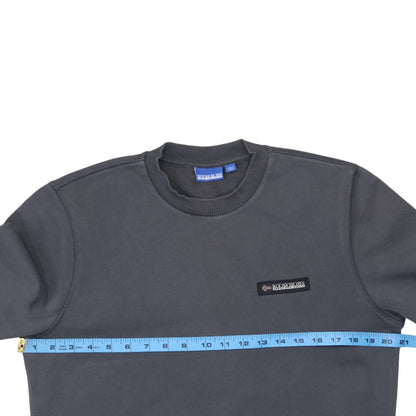 Mens UK Size S Napapijri Grey Pullover Sweatshirt