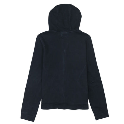 Nike Boys Black Full Zip Hoodie XL 13-15 Years Cotton Blend