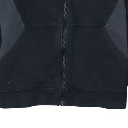 Nike Boys Black Full Zip Hoodie XL 13-15 Years Cotton Blend