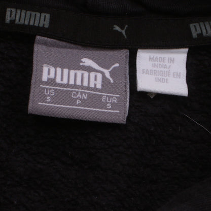 Mens UK Size S PUMA Black Pullover Hoodie