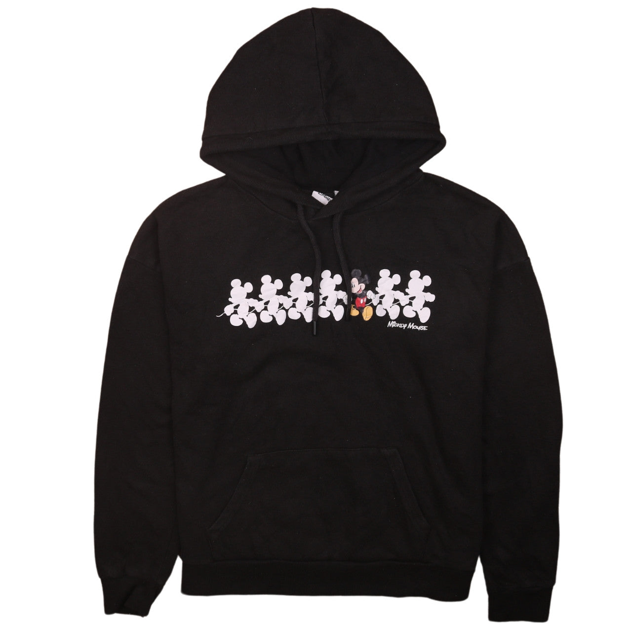 Womens UK Size 10/12 Disney Black Pullover Hoodie