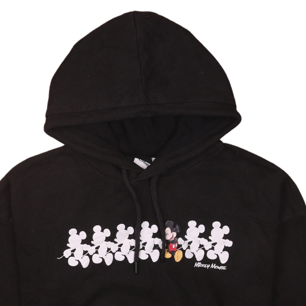 Womens UK Size 10/12 Disney Black Pullover Hoodie