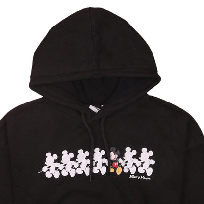 Womens UK Size 10/12 Disney Black Pullover Hoodie