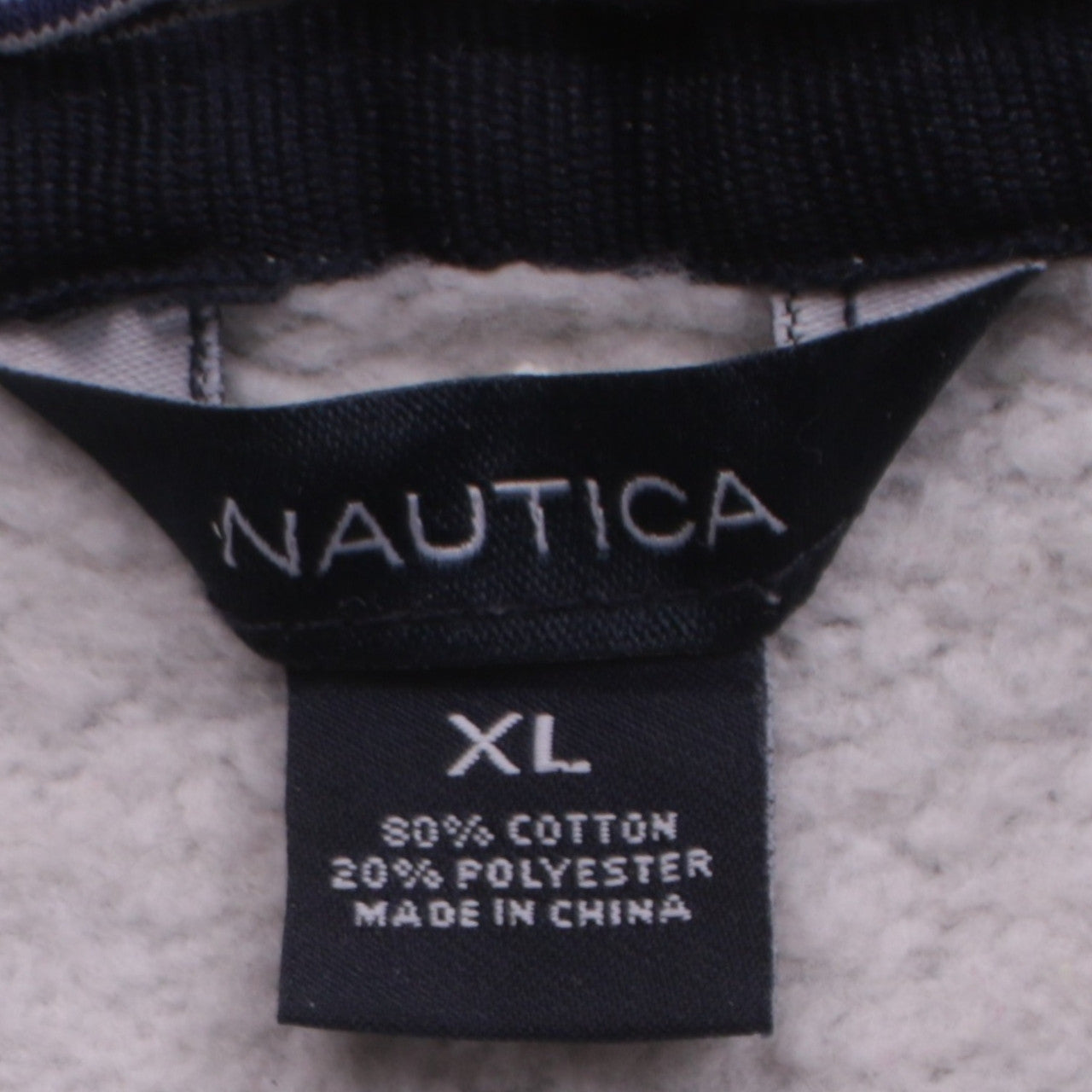 Womens UK Size XL Nautica Grey Full Zip Hoodie