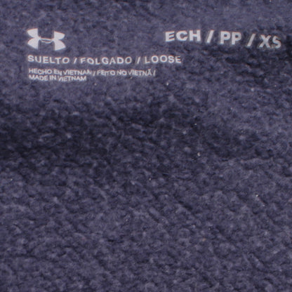 Mens UK Size XS Under armour Blue Full Zip Hoodie