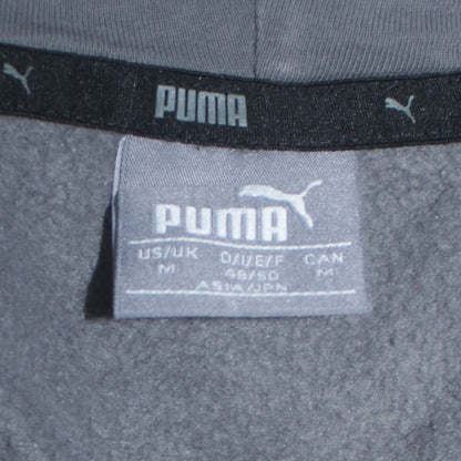 Mens UK Size M PUMA Grey Pullover Hoodie