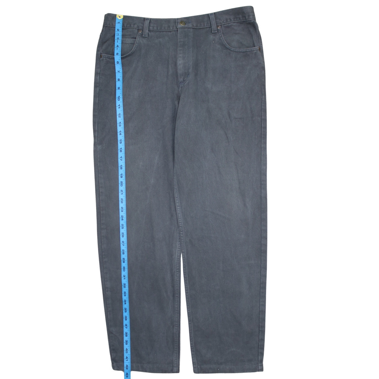 Mens UK Size 38-32 Lee Regular Fit Straight Jeans