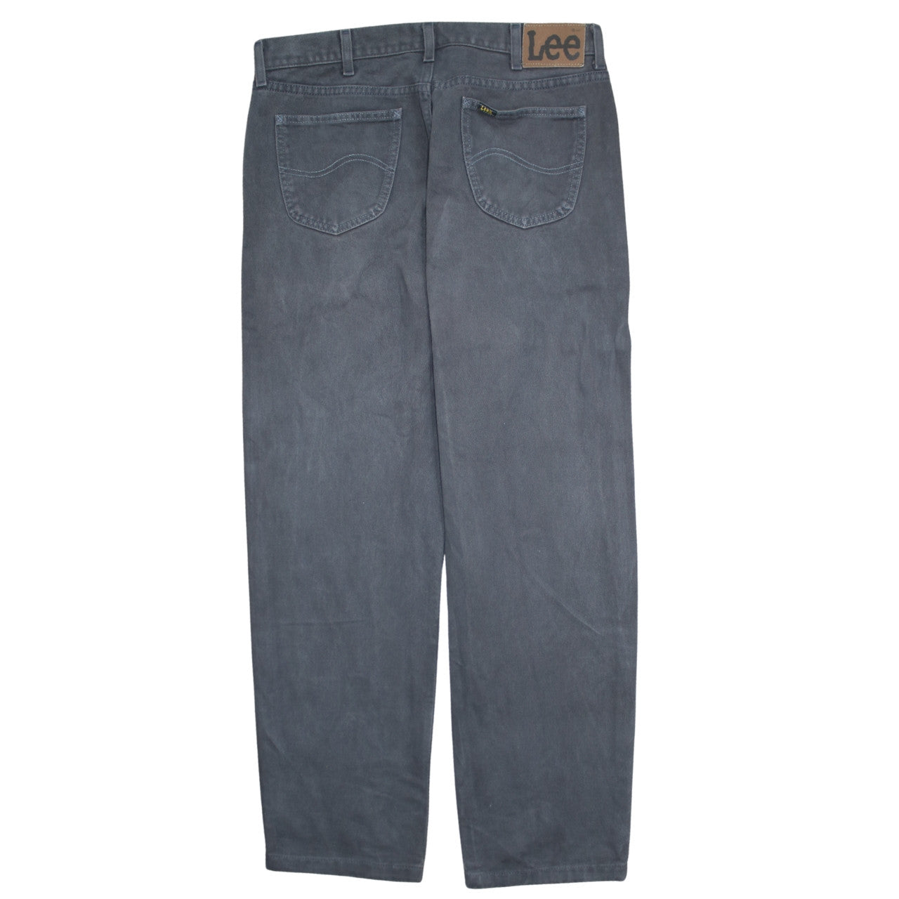 Mens UK Size 38-32 Lee Regular Fit Straight Jeans