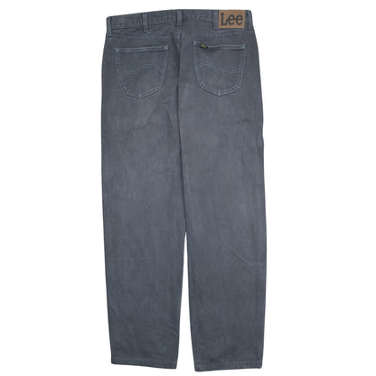 Mens UK Size 38-32 Lee Regular Fit Straight Jeans