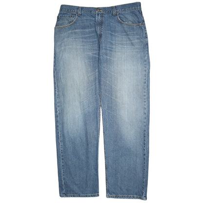 Mens UK Size L Levi's Relaxed Fit Straight Blue Jeans