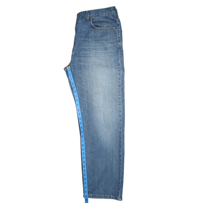 Mens UK Size L Levi's Relaxed Fit Straight Blue Jeans