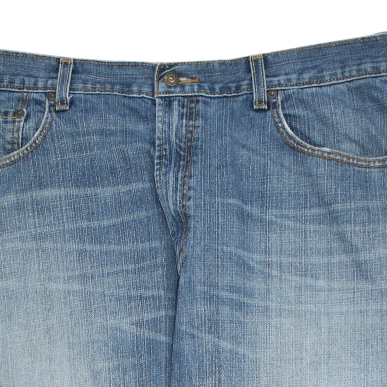 Mens UK Size L Levi's Relaxed Fit Straight Blue Jeans