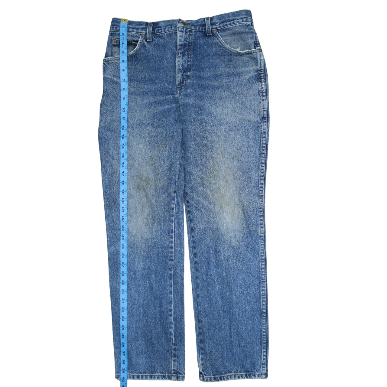 Mens UK Size L Wrangler Regular Fit Straight Jeans
