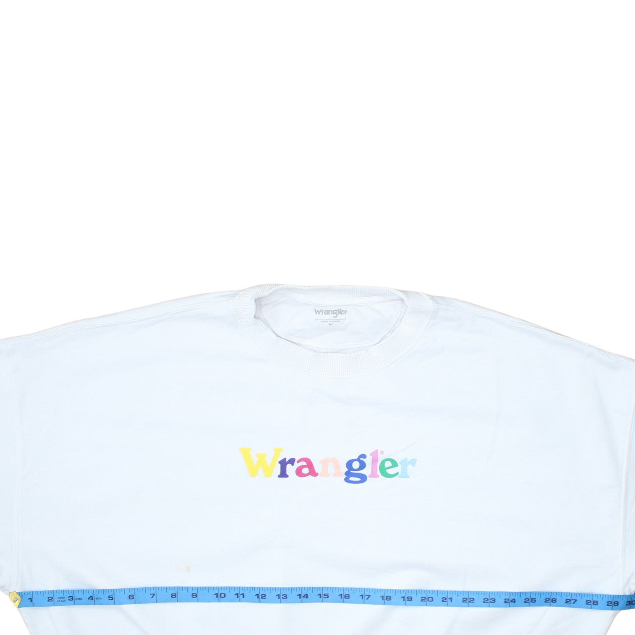 Mens UK Size M Wrangler White Pullover Sweatshirt