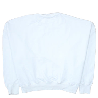 Mens UK Size M Wrangler White Pullover Sweatshirt