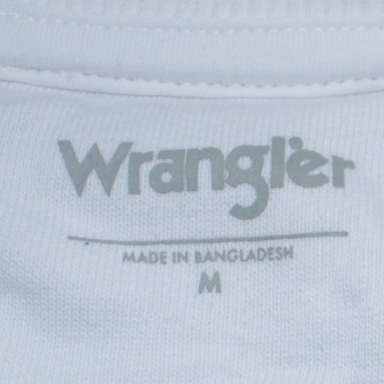 Mens UK Size M Wrangler White Pullover Sweatshirt