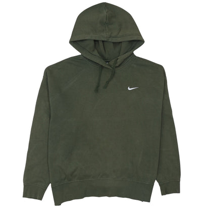 Mens UK Size XL Nike Green Pullover Hoodie